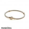 Pandora Bracelets Classic Moments Gold Clasp Bracelet