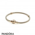 Pandora Bracelets Classic Moments Gold Clasp Bracelet