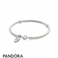 Pandora Bracelets Classic Silver Charm Bracelet With Lobster Clasp