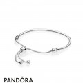 Women's Pandora Jewelry Moments Silver Sliding Bracelet