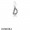 Pandora Alphabet Symbols Charms Letter D Pendant Charm Clear Cz