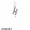 Pandora Alphabet Symbols Charms Letter H Pendant Charm Clear Cz
