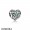 Pandora Birthday Charms May Signature Heart Charm Royal Green Crystal