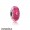 Women's Pandora Cerise Murano Glass Charm