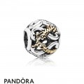 Women's Pandora Charm Family Forever Ajoure