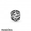 Women's Pandora Charm Inscription I Love You Openwork