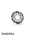 Women's Pandora Charm Inscription I Love You Openwork