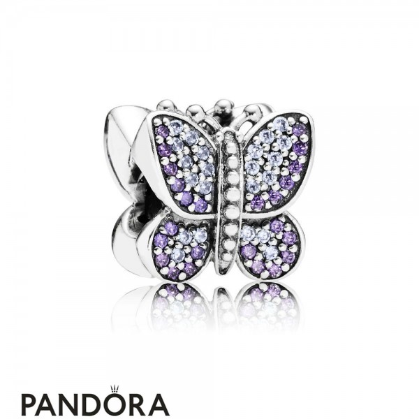 Women's Pandora Charm Papillon Etincelant