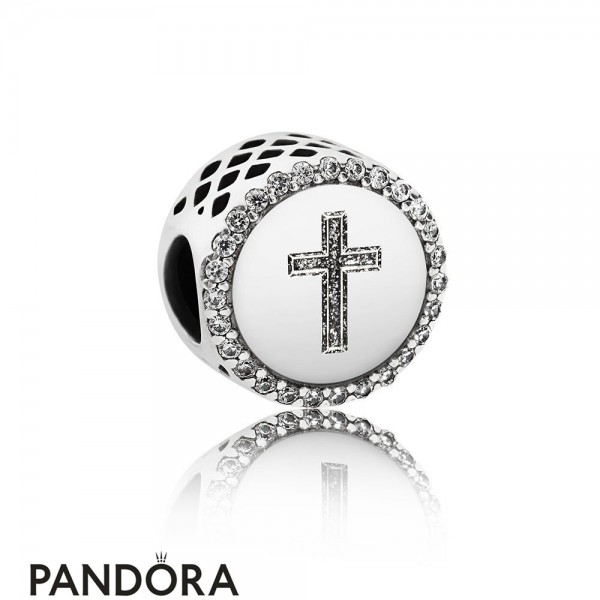 Pandora Contemporary Charms Faith Cross Charm