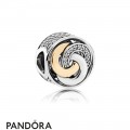 Pandora Contemporary Charms Interlinked Circles Charm Clear Cz