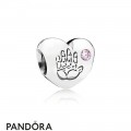 Pandora Family Charms Baby Girl Charm Pink Cz