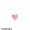 Pandora Family Charms Pink Heart Petite Charm Pink Enamel
