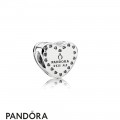 Women's Pandora Heart Gift Box Charm
