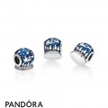 Pandora Holidays Charms Christmas Night Charm Midnight Blue Enamel Clear Cz