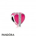 Pandora Holidays Charms Christmas Gifts Of Love Magenta Enamel Clear Cz