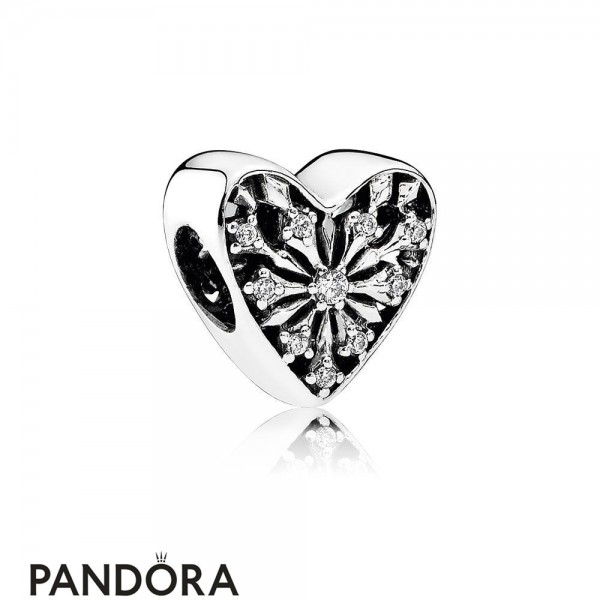Pandora Holidays Charms Christmas Heart Of Winter Charm Clear Cz