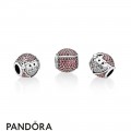 Pandora Holidays Charms Christmas Sparkling Jolly Santa Charm Red Clear Cz