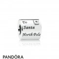 Women's Pandora Letter To Father Christmas Charm