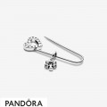 Women's Pandora Me Safety Pin Brooch