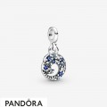 Women's Pandora My Blue Ocean Wave Dangle Charm