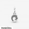 Women's Pandora My Blue Ocean Wave Dangle Charm