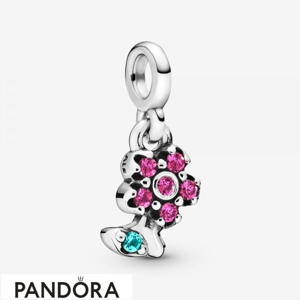 Women's Pandora My Pretty Flower Dangle Charm