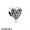 Pandora Nature Charms Heart Of Winter Charm Clear Cz
