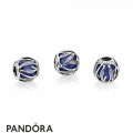 Pandora Nature Charms Nature's Radiance Charm Royal Blue Crystal Clear Cz