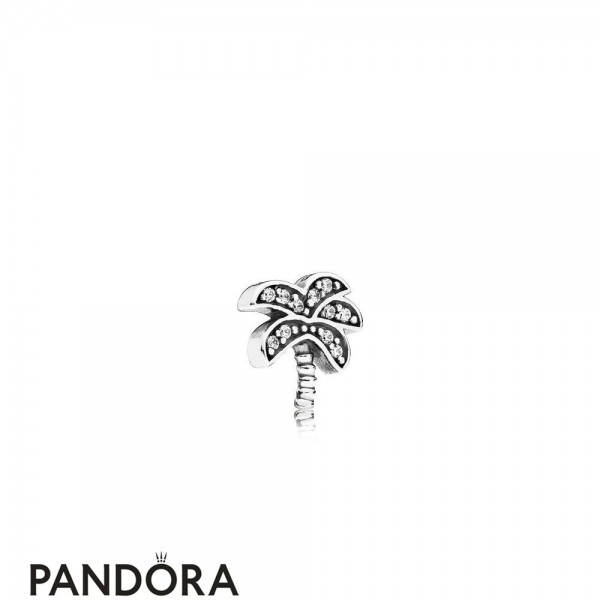 Pandora Nature Charms Sparkling Palm Tree Petite Charm