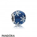 Pandora Nature Charms Wintry Delight Charm Midnight Blue Enamel