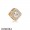 Pandora Passions Charms Chic Glamour Geometric Radiance Charm 14K Gold Clear Cz