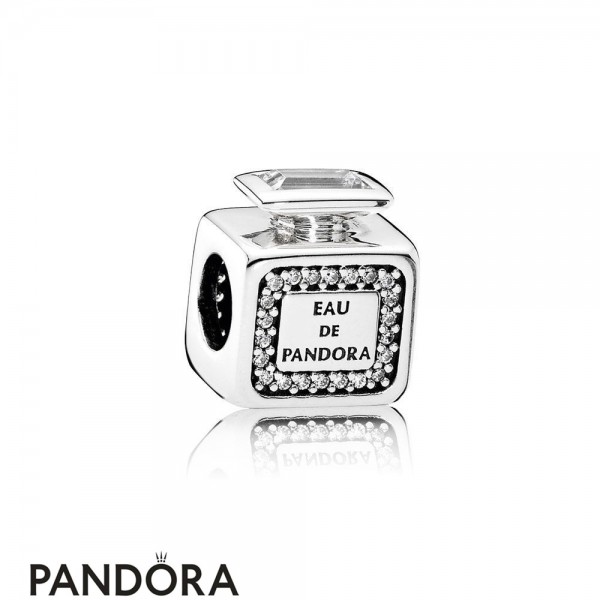 Pandora Passions Charms Chic Glamour Signature Scent Clear Cz