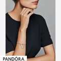 Women's Pandora Paved And Beaded Comfort Chain Charm