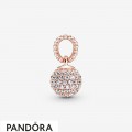 Women's Pandora Paved Sphere Pendant
