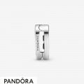 Women's Pandora Pavement Heart Clip Charm