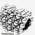 Women's Pandora Pearl Glittering Heart Charm