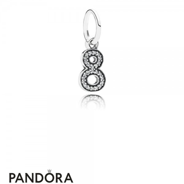 Pandora Pendant Charms Symbol Of Infinity Pendant Charm Clear Cz