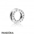 Pandora Reflexions Logo Clip Charm