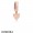 Pandora Rose Reflexions Floating Heart Clip Charm