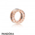 Pandora Rose Reflexions Logo Clip Charm