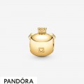 Women's Pandora Shining Pig Charm