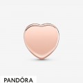 Women's Pandora Sparkling Heart Sketch Clip Charm