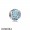Pandora Sparkling Paves Charms Encased In Love Charm Sky Blue Crystal
