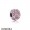 Pandora Sparkling Paves Charms Shimmering Droplets Charm Pink Cz