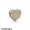 Pandora Symbols Of Love Charms Pave Heart Charm Clear Cz 14K Gold