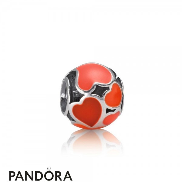 Pandora Symbols Of Love Charms Red Hot Love Charm Red Enamel