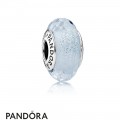 Pandora Touch Of Color Charms Frosty Mint Shimmer Charm Murano Glass