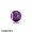Pandora Touch Of Color Charms Geometric Facets Charm Royal Purple Crystal