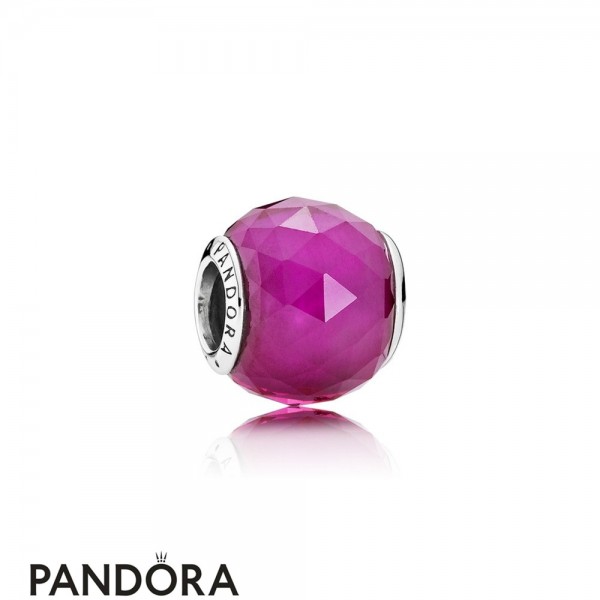 Pandora Touch Of Color Charms Geometric Facets Charm Synthetic Ruby