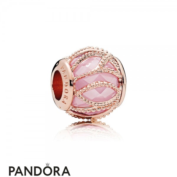 Pandora Touch Of Color Charms Intertwining Radiance Charm Pandora Rose Pink Cz